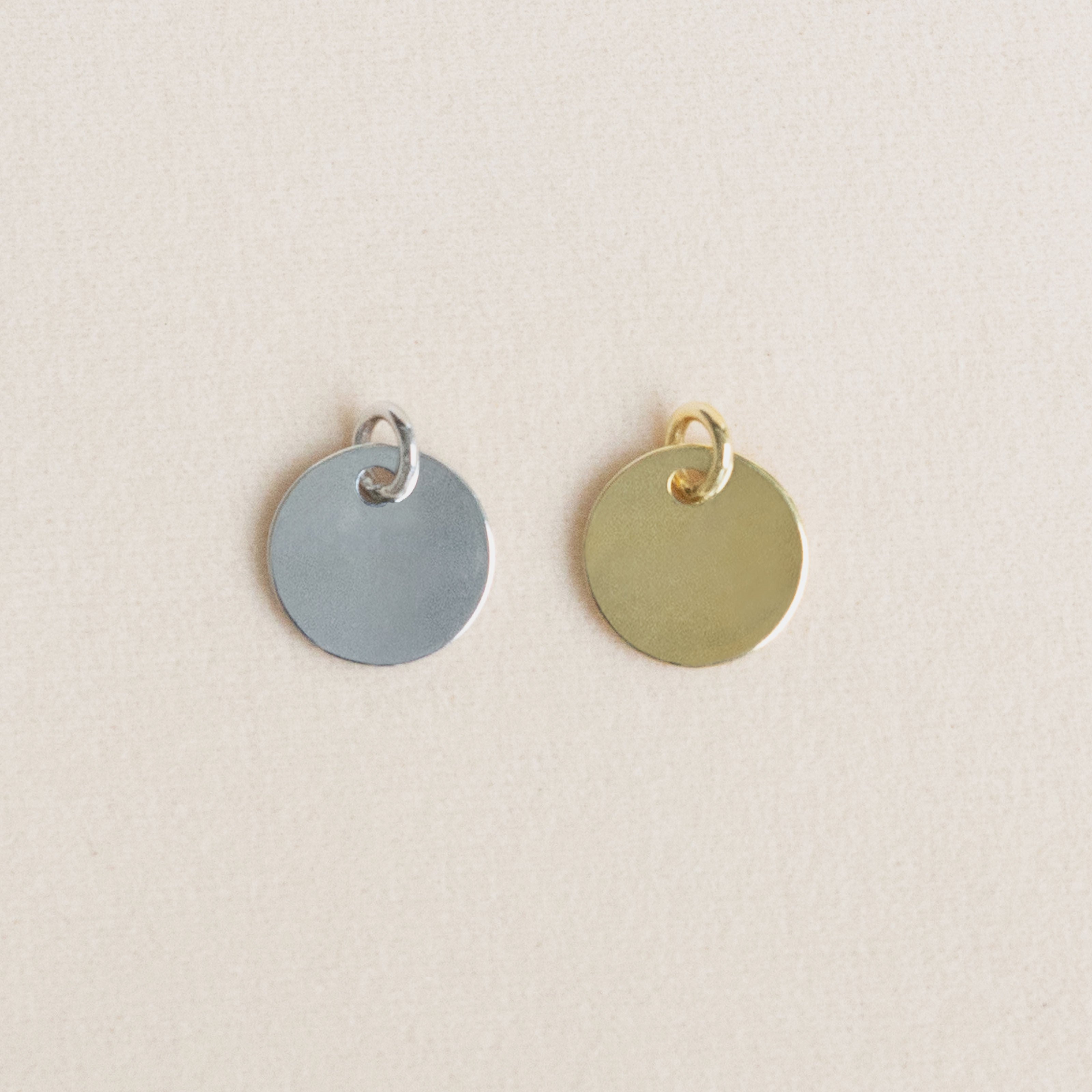 Circle-Tag Satin Cord Bracelet