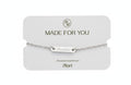Sterling Silver Name-Tag Chain Bracelet
